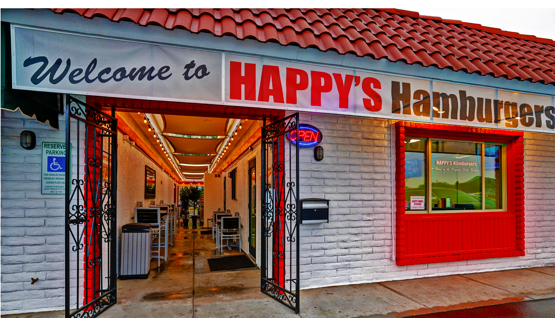 Happy's Hamburgers | Scottsdale, AZ Breakfast, Lunch, Dinner, Sliders and more
